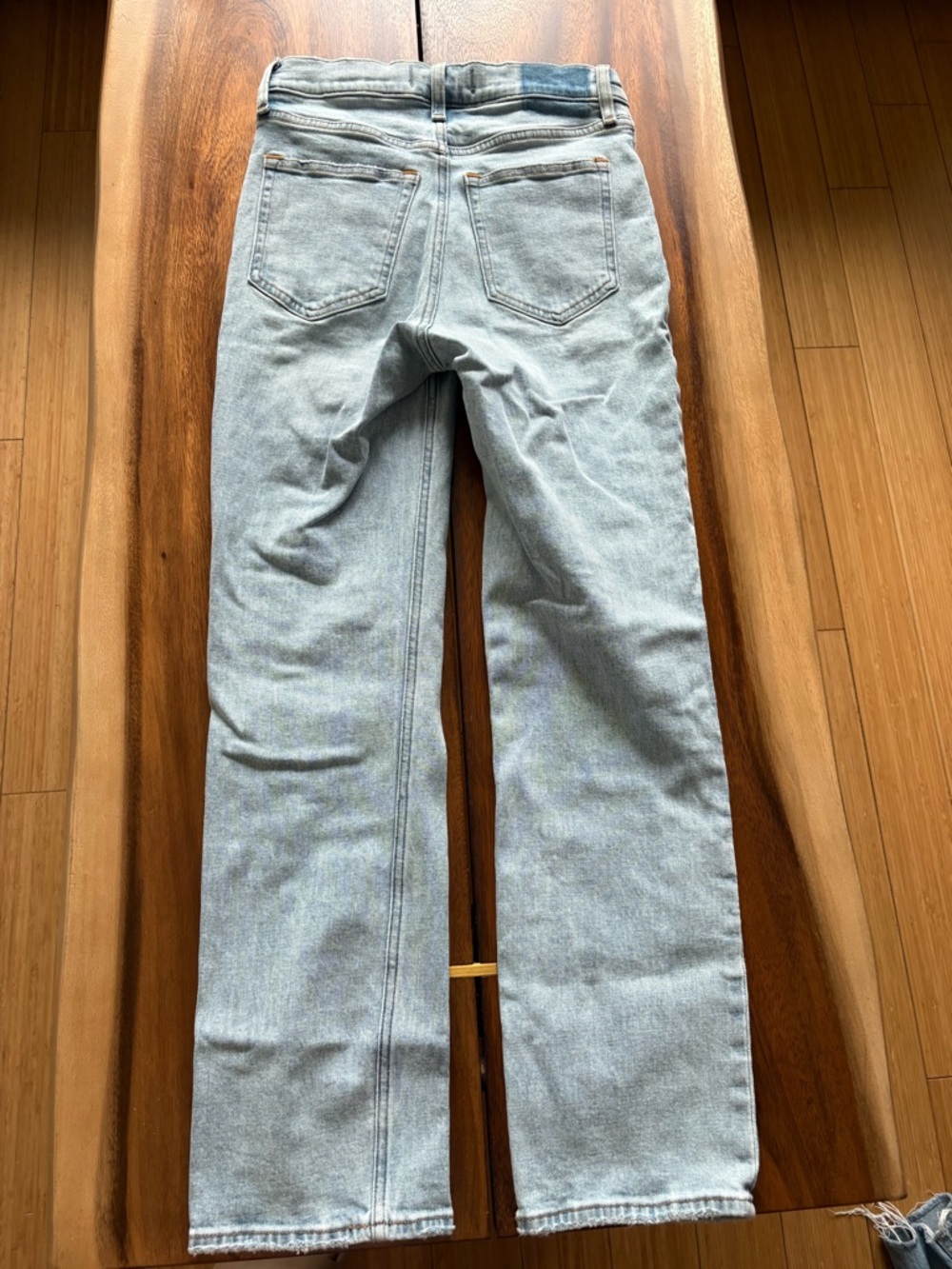 Abercrombie & Fitch Light Wash Straight-Leg Women's Jeans